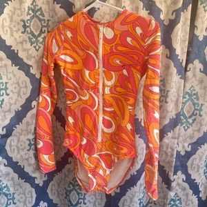 Michael Kors Rash Guard Swimsuit